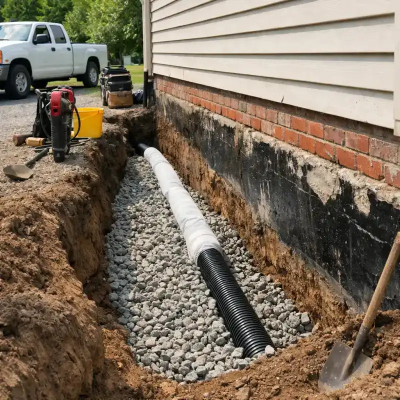French Drain Hoover