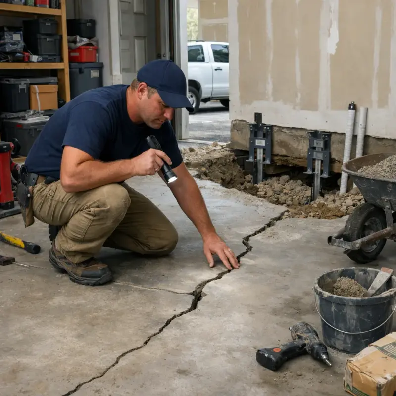 Slab Foundation Repair Hoover
